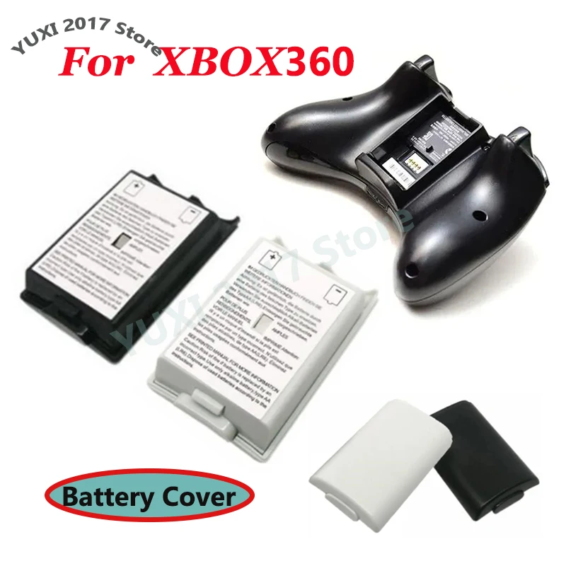 2-10 pces controlador de jogo bateria mochila caixa aa bateria titular capa traseira adequado para xbox 360 controlador de jogo sem fio