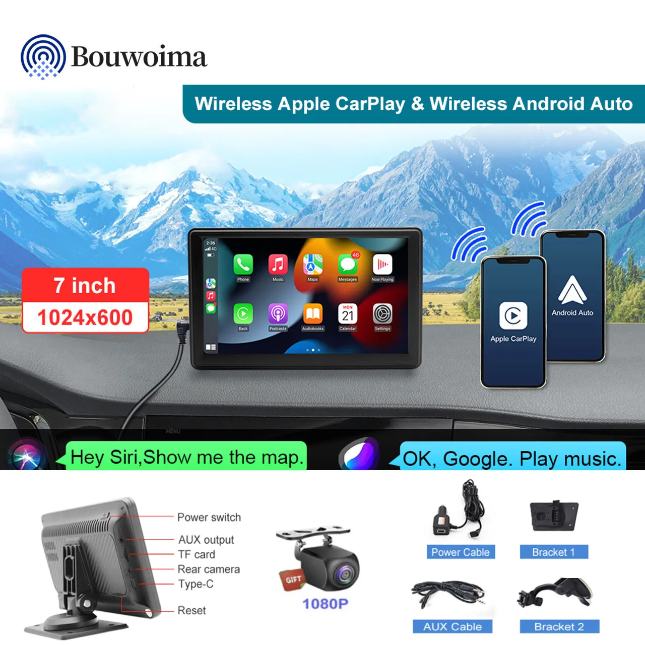 ユニバーサルカーラジオ,Android,CarPlay,GPSナビゲーション,メディアプレーヤー,ユニバーサル,スマートシステム,車用,ゴルフ