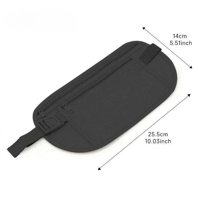Waterproof Anti-theft Invisible Running Waist Bag - Multi-functional Ultra-thin Travel Bag