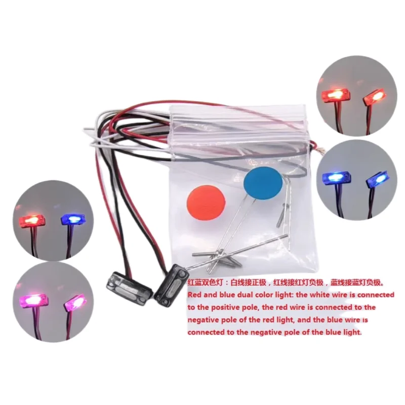 Tamiya Outline Marker Lamp Side Light Spotlight for Tamiya 1/14 RC Truck Scania 770s 56371 Actros Volvo Tractor Trailer Parts 3