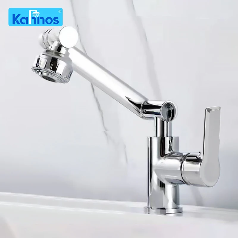 

Stainless Steel Bathroom Mixer Water Tap Faucet 1080 Degree Basin Faucet Gourmet Mixer Tapware Bathroom Sink Faucet Mixer Aerato