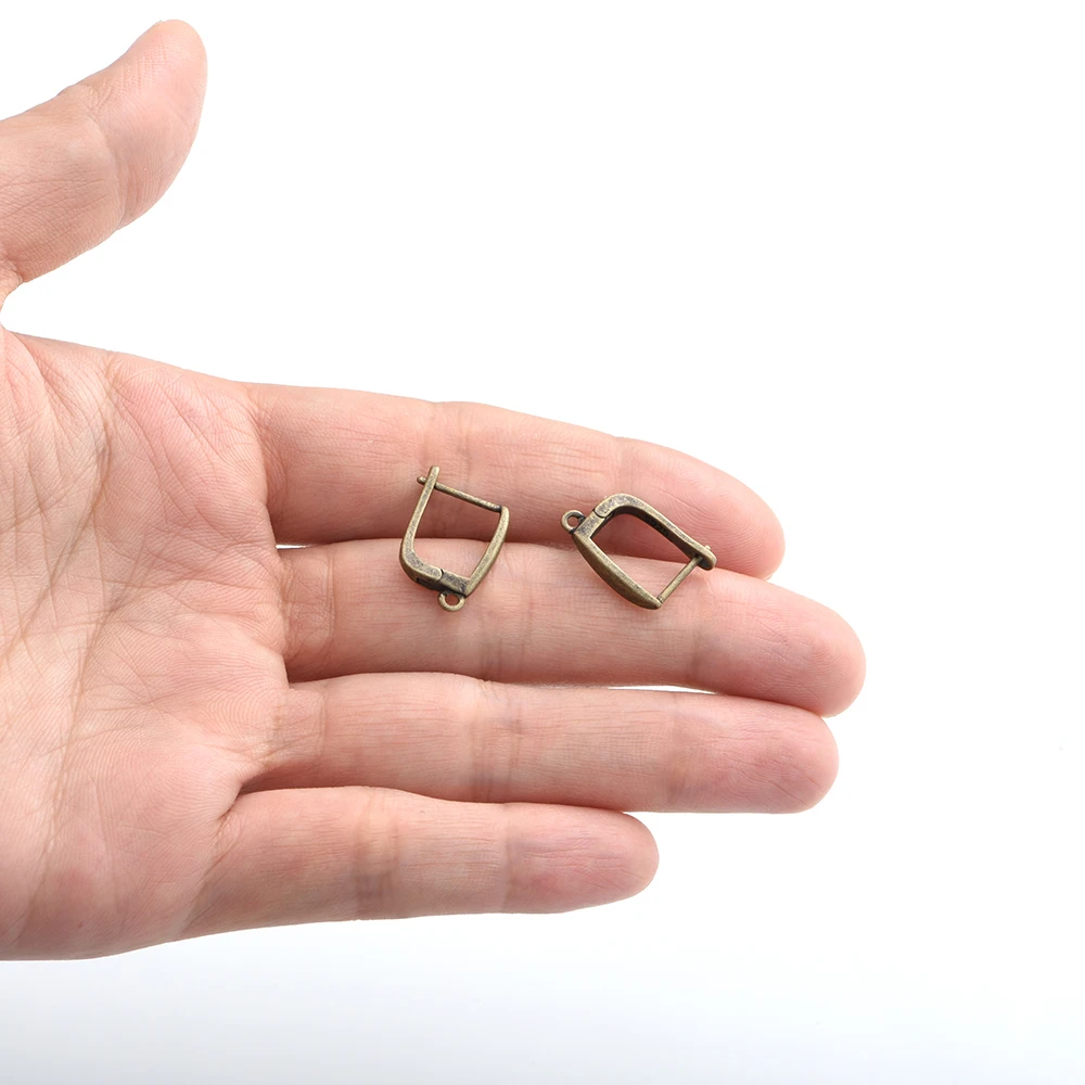 1 paar NEUE Antike Bronze Ohrringe Erkenntnisse Für DIY Frau Schmuck Ohrring Haken Zubehör Handgemachte Herstellung Liefert Großhandel – Detail 17