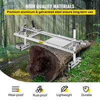 VEVOR Chainsaw Mill Planking Milling 24 36 48 Inch Guide Bar Wood Lumber Cutting Portable Sawmill Aluminum Steel Chain Saw Mill 2