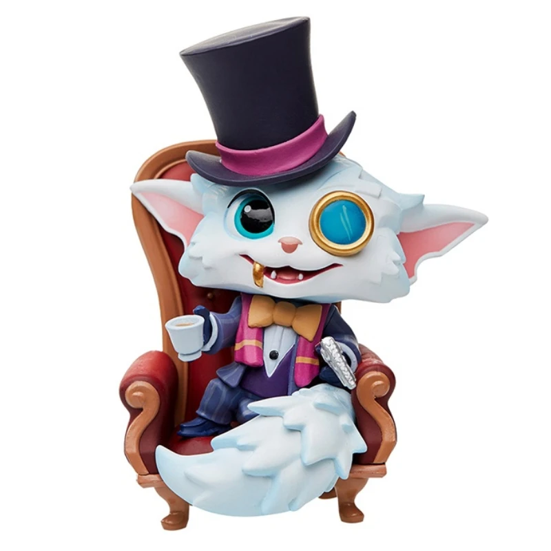 

Подлинная кукла из «Лига Легенд» LOL Meowth, джентльмена, Gnar, фигурка, периферийные украшения, абсолютно новые, в оригинальной упаковке