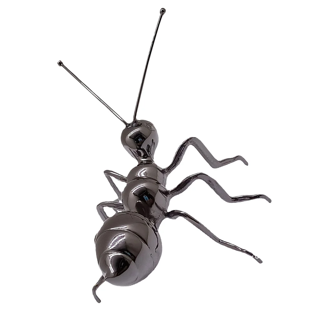

Ant Figurine Metal Ant Statue Animal Sculpture Ornament Home Tabletop Decoration