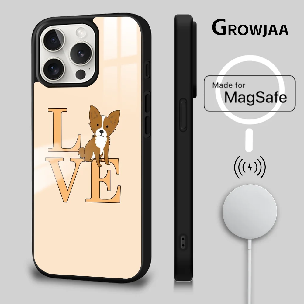 I Love My Chihuahua Dog Pug Phone Case For iPhone 16 15 14 13 12