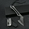 Wilderness Survival Outdoor Self Defense Carry Mini Tactical Axe Ttactical Military Survival Gear Knives Army Fixed Blade EDC 2
