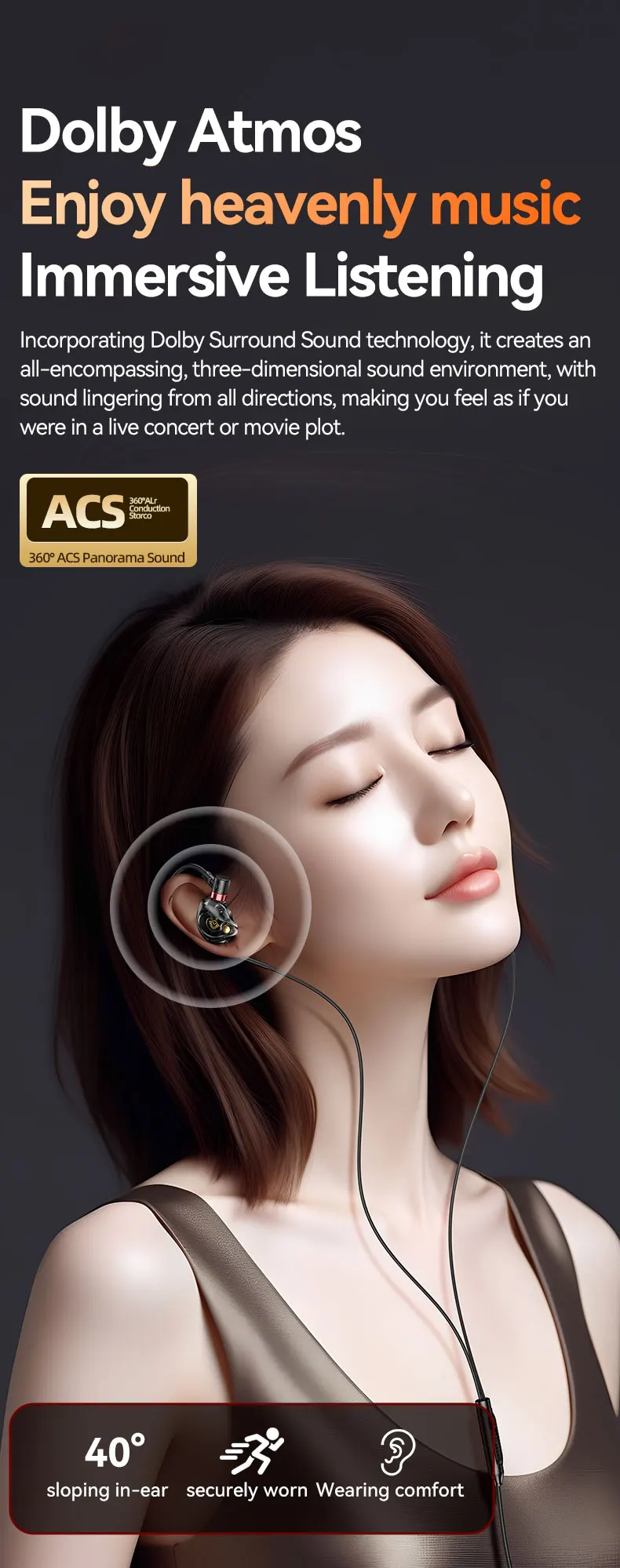 Gaming Wired Headphones 8d Surround Sound With Mic Type C 3.5mm_voghion.com