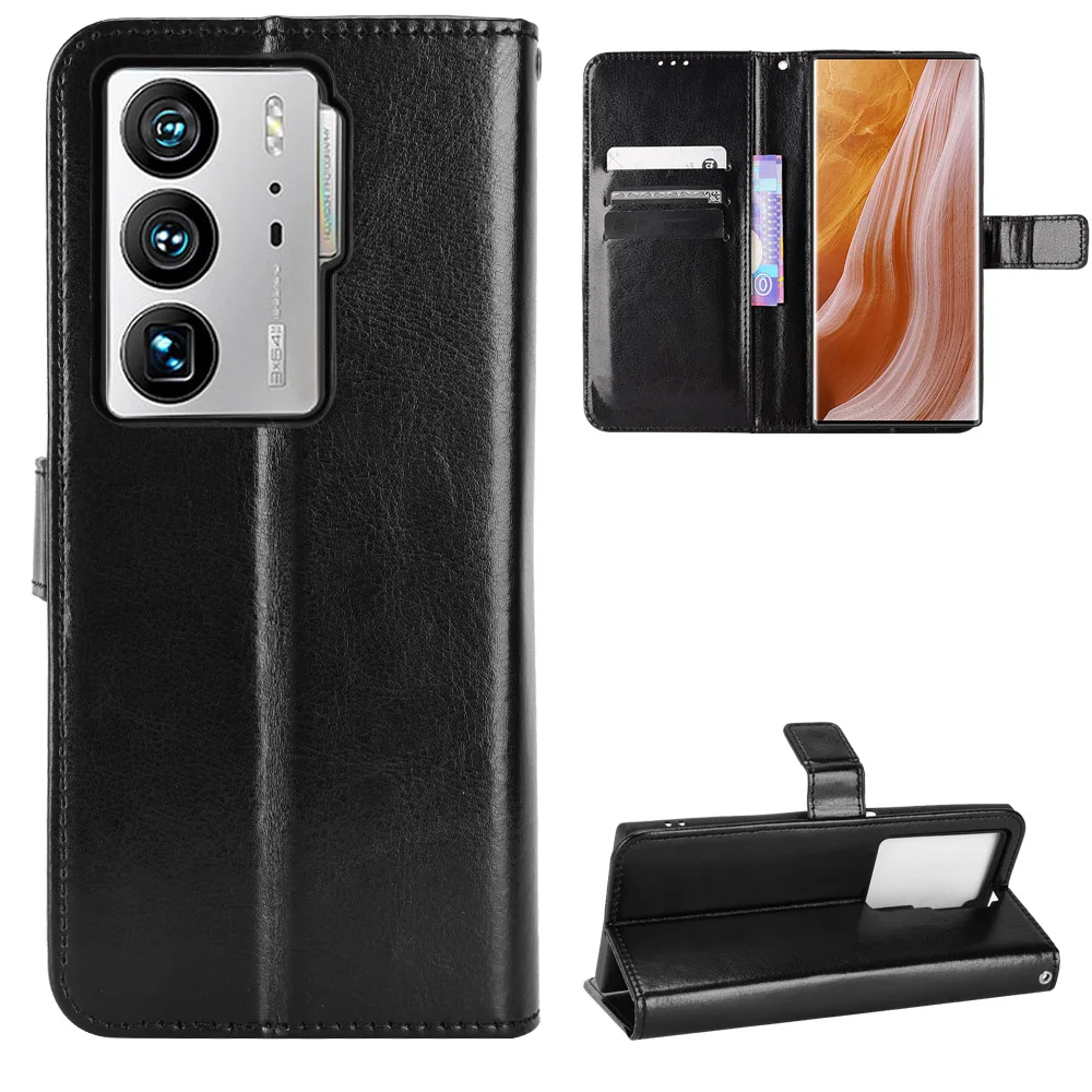 Portafoglio Moda Custodia In Pelle Pu Per Zte Axon 40 Ultra/Axon 30 Ultra 5G/Axon 30 30 Pro 5G Flip Cover Posteriore Protettiva Per Telefono