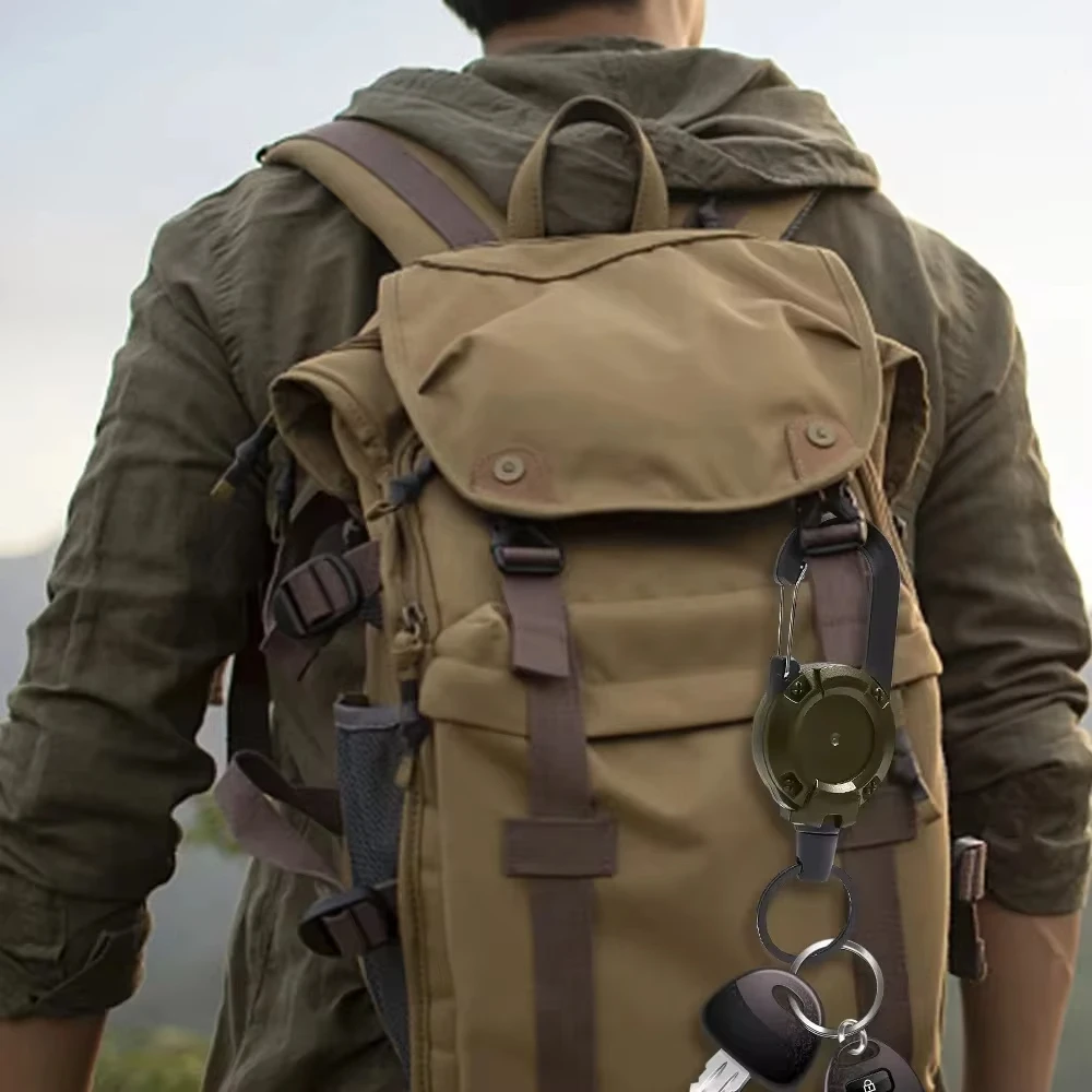 Heavy-Duty Retractable Carabiner Reel 3