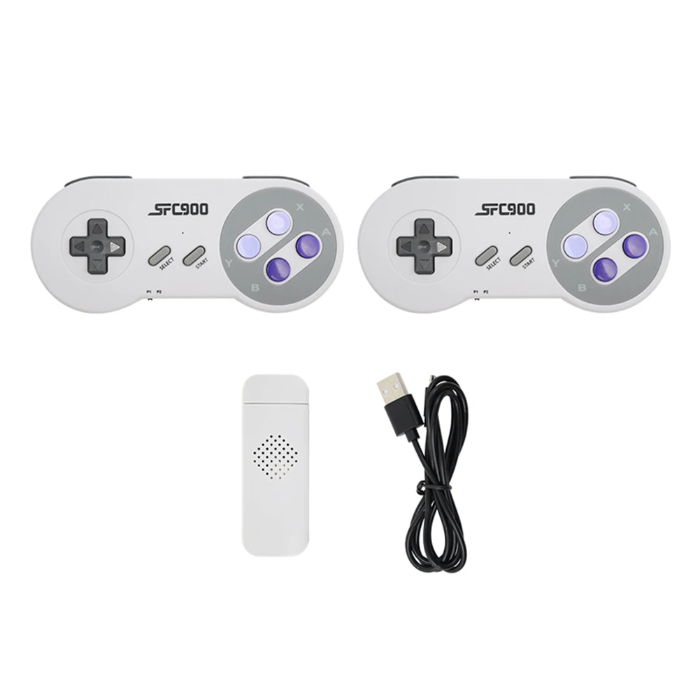 Super Nintendo SF900 Console de Videogame, TV Game Stick, Construído em  6100 + Jogos, Saída HD, Jogador Portátil com Gamepad Sem Fio - AliExpress