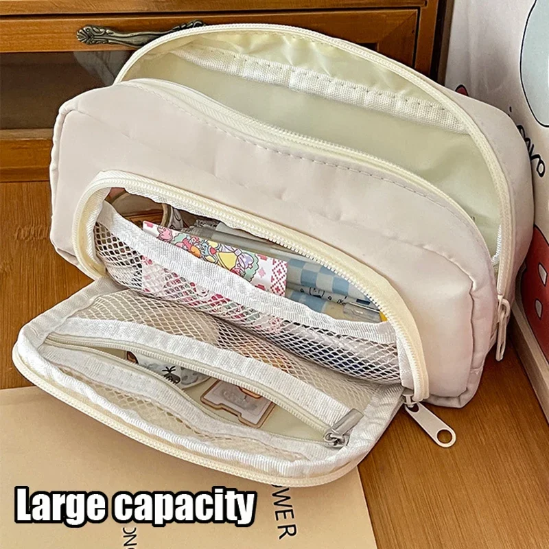 Sanrio Pochacco Pencil Bag Student Large Capacity Portable Stationery Makeup Storage Pouch