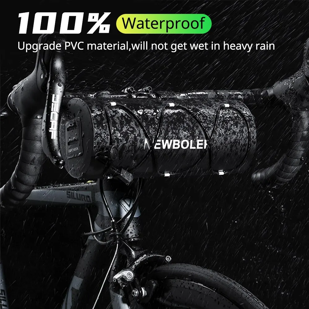 Bicycle Bag Waterproof Frame Pannier Bag Multifunction Portable Shoulder Waterproof Bike Accessorie