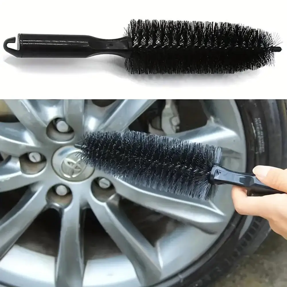 

Vehicle Motorcycle Wheel Tire Rim Scrub Tire Cleaning Conical Truck Car Motorcycle Brush Tools Bicycle Washing Car Cleaning Y1I9