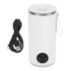 Travel Electric Kettle Cordless Stainless Steel 400ML 55℃ Portable Hot Water Boiler Fast Heating 6000mah Rechargeable for Milk 6