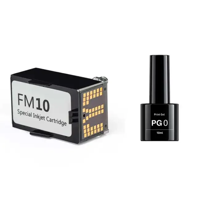 Картридж с чернилами HD FM10 для ногтевого принтера O'2NAILS M1, H1 и принтера Gel PG4 PG0 NM
