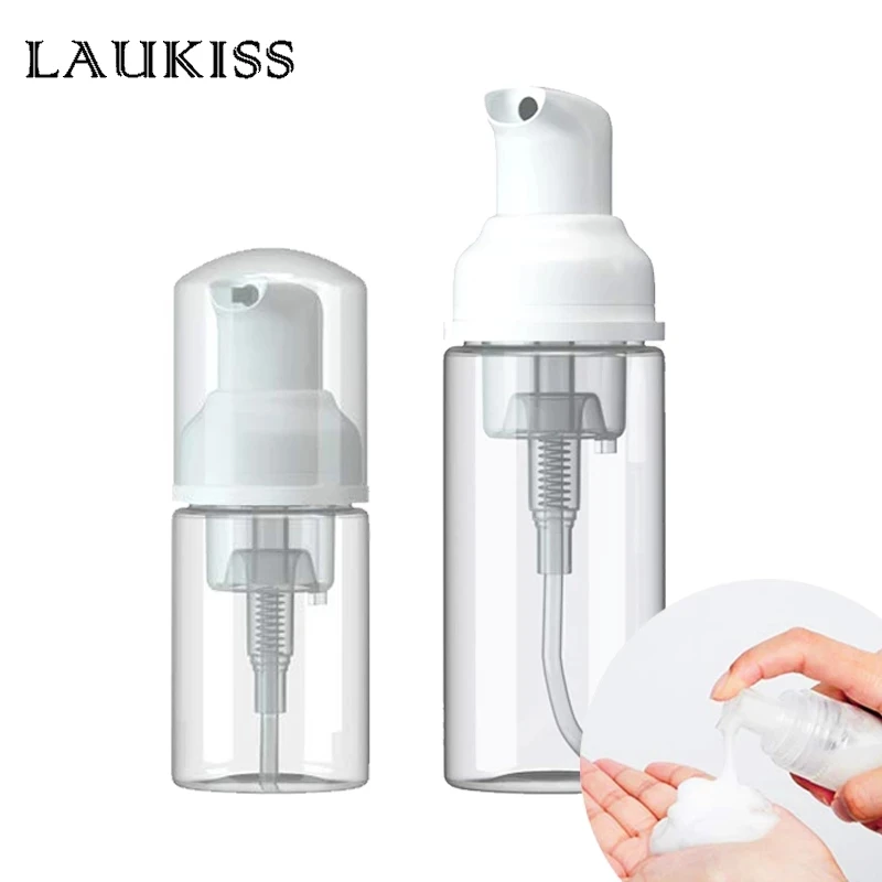 1pc Small Foam Dispenser Plastic Pump Bottles Mini Empty Soap Refillable Bottle for Travel Cleaning Cosmetics Packaging 30/60ml 12 6pcs empty bubble soap bottles colored