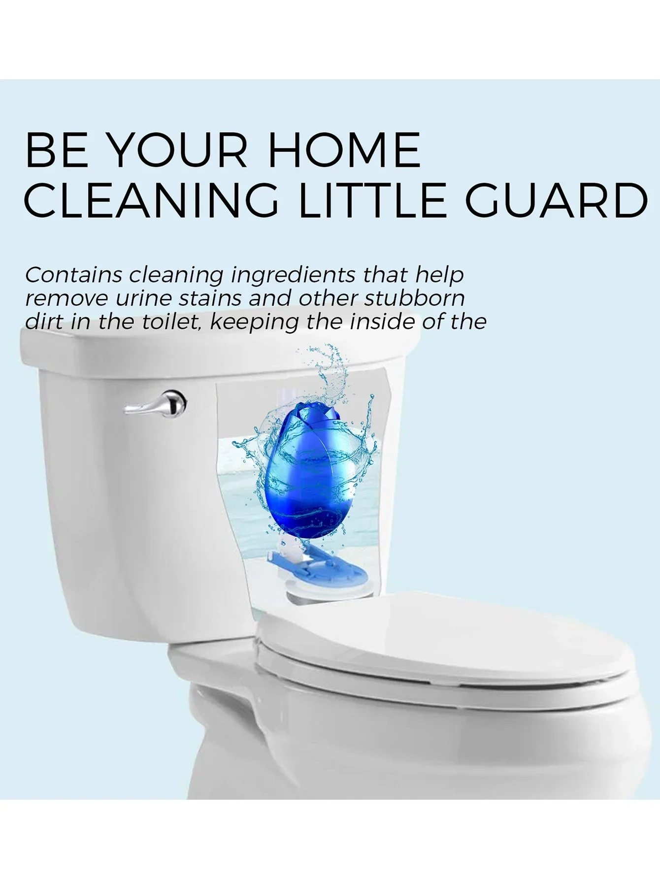 Description Picture 2 of itemRose Toilet Cleaner Eliminate Urine Full-Automatic ToiletCleaner Gel - Household Toilet Cleaner Bottle