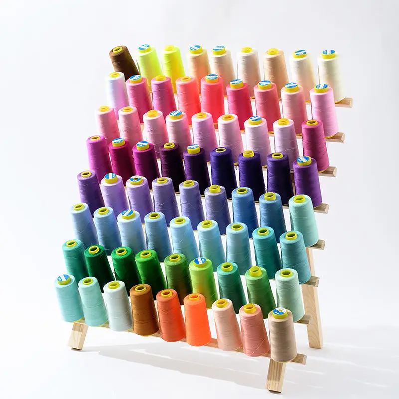 50 Spools Sewing Embroidery Thread Rack Organizer Detachable Wooden Thread  Holder Wall Hanging Cones Stand Shelf Tool - AliExpress