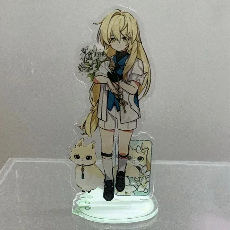 Honkai: Star Rail Acrylic Figure Stand - Blade & Kafka with Cats Desk Decor Ornament