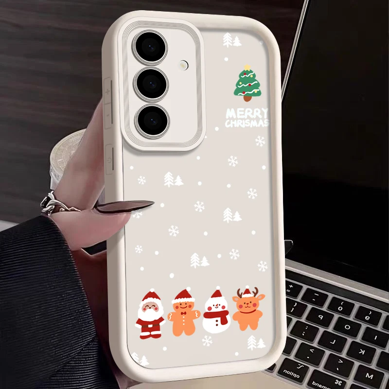 Festive Holiday Soft TPU Phone Case - Christmas & New Year Edition