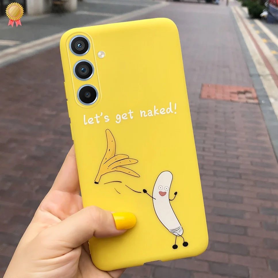 For Samsung Galaxy A24 A 24 4G Case 3D Cute Shockproof Silicone Cartoon Back Cover For Samsung A24 SM-A246M A2 4 5G Funda