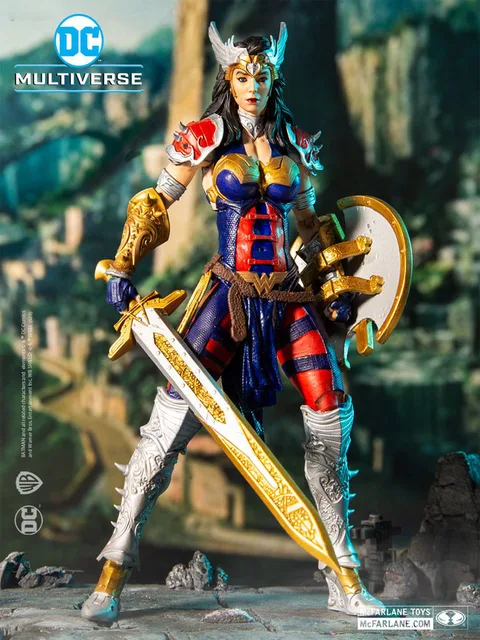 Mulher Maravilha DC Multiverse Anime Action Figure, Brinquedos McFarlane  Originais, Estatueta de Quadrinhos, Coleção Presentes Infantis, 7 -  AliExpress