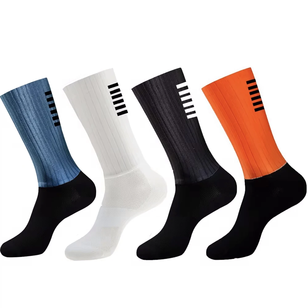 Silicone Grip Cycling Aero Socks 1