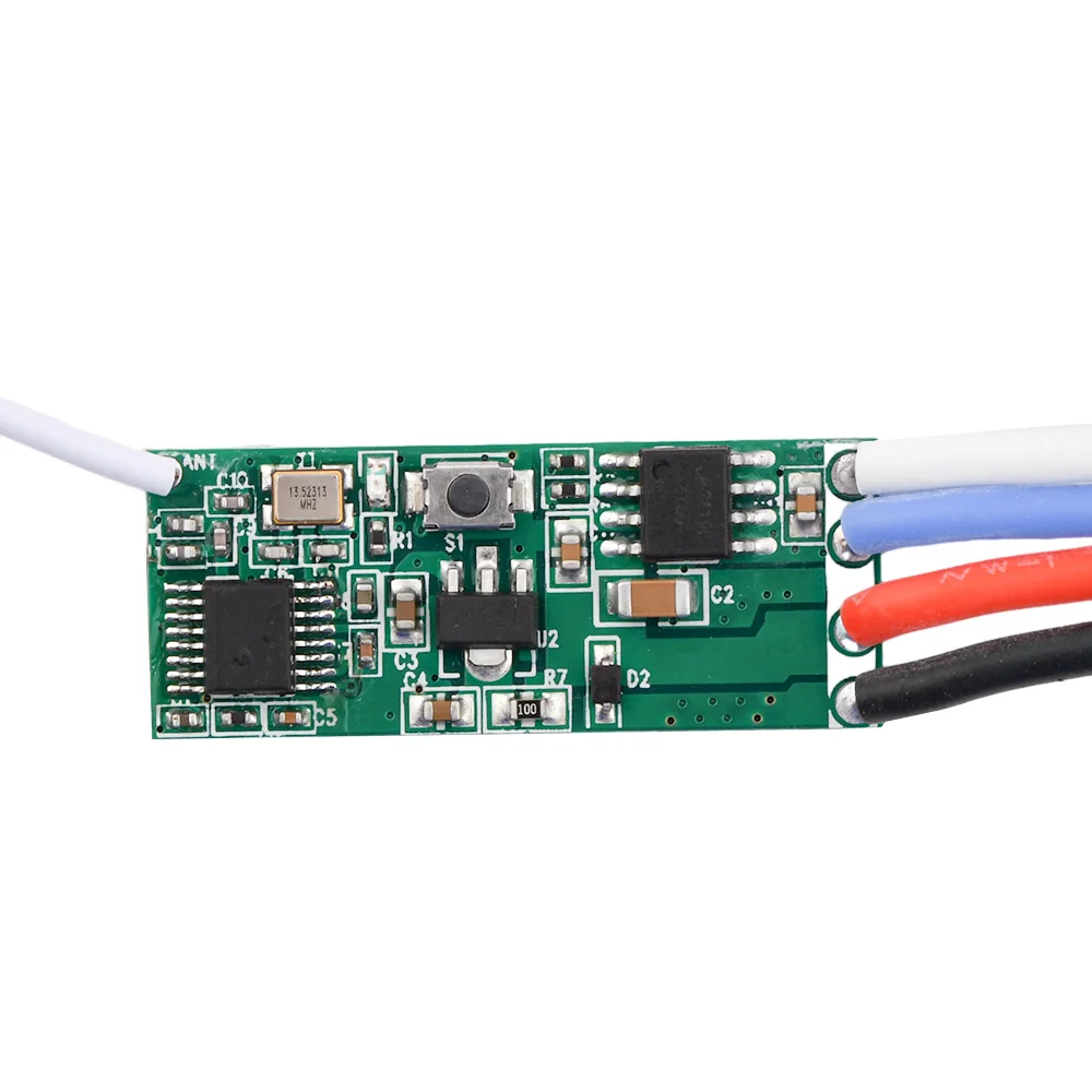 433Mhz DC 3V-12V Motor Drive Forwards and Reverse Controller Module Switch RF Wireles Remote for Rolling Door Electric Curtains
