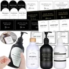 Bathroom Labels Sticker Set  Shampoo and Shower Gel Dish Soap Dispenser Label Removable Waterproof Lotion Label 1