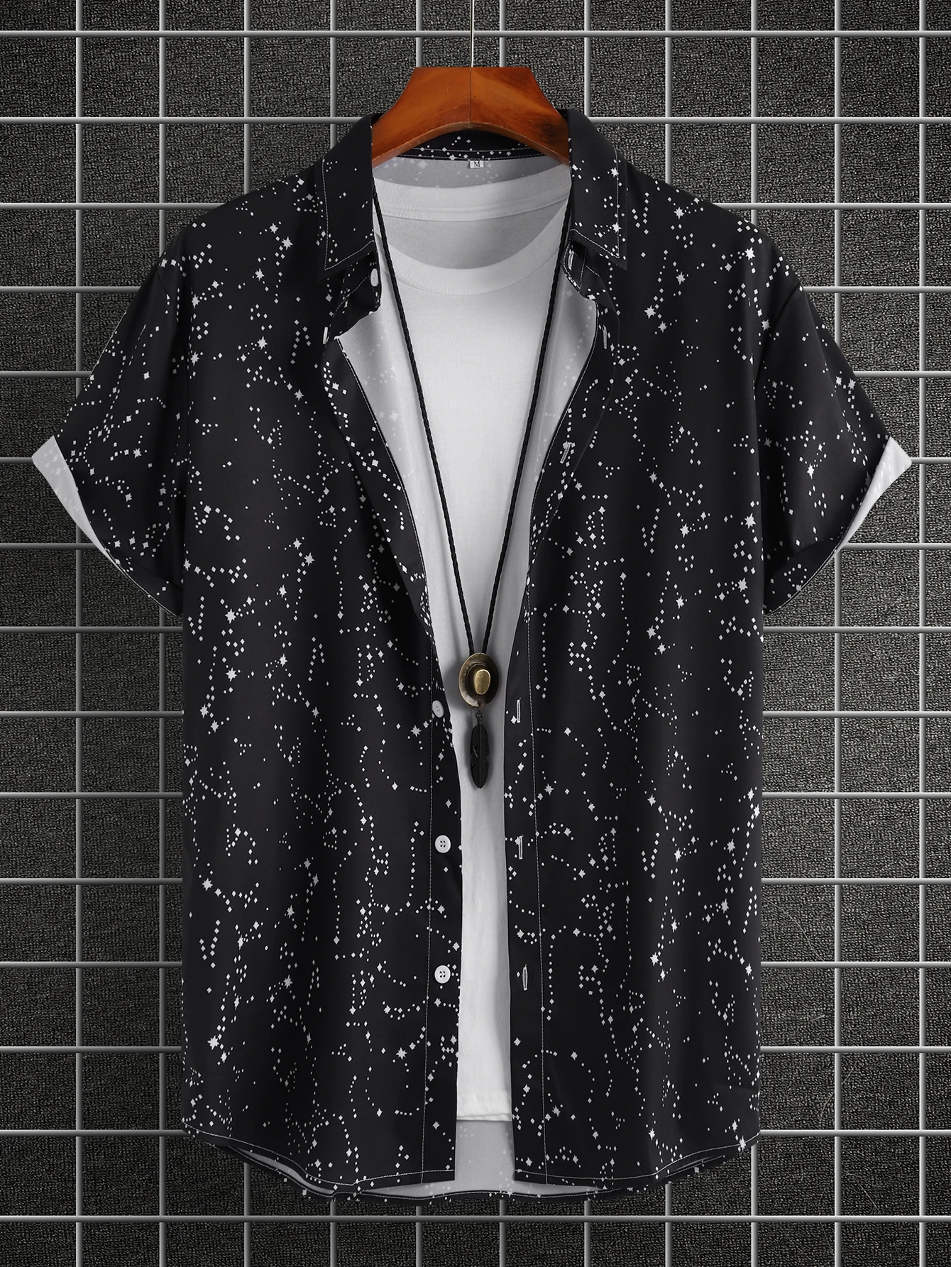 2024 남성용 디지털 프린트 반팔 셔츠, 하와이 프린트 셔츠, 패션  Best5