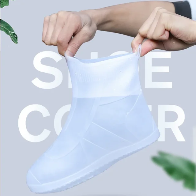 Cubierta de silicona impermeable para Botas de lluvia, reutilizable para niños
