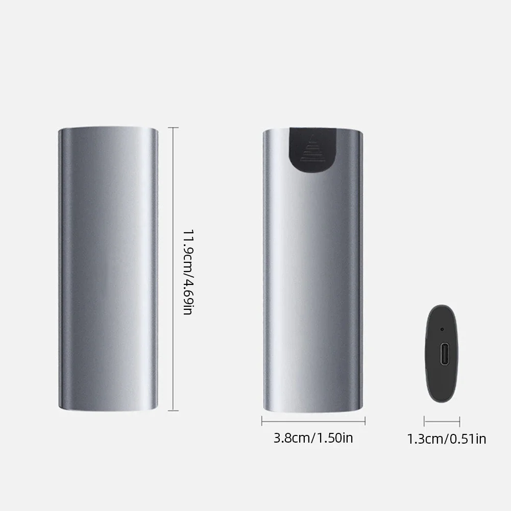 SSD Enclosure M2 NVMe SSD Case 10Gbps HDD Box M.2 NVME NGFF To USB 3.1 External SSD Enclosure Type-A to Type-C Cable for 2230/2242/2260/2280