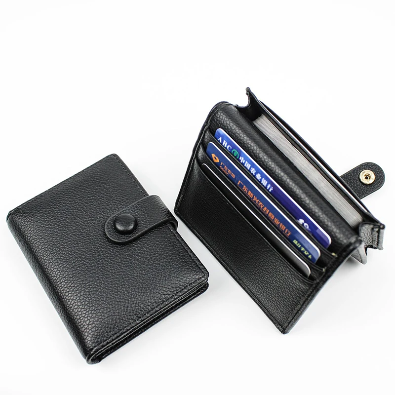 

Soft Wallet for Men PU Leather Mini Credit Card Wallet Purse Card Holders Man Wallet Thin Small Short Wallets