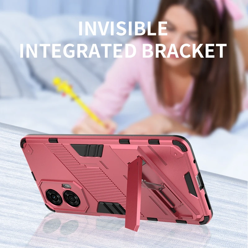 Shockproof Armor Phone Case with Holder