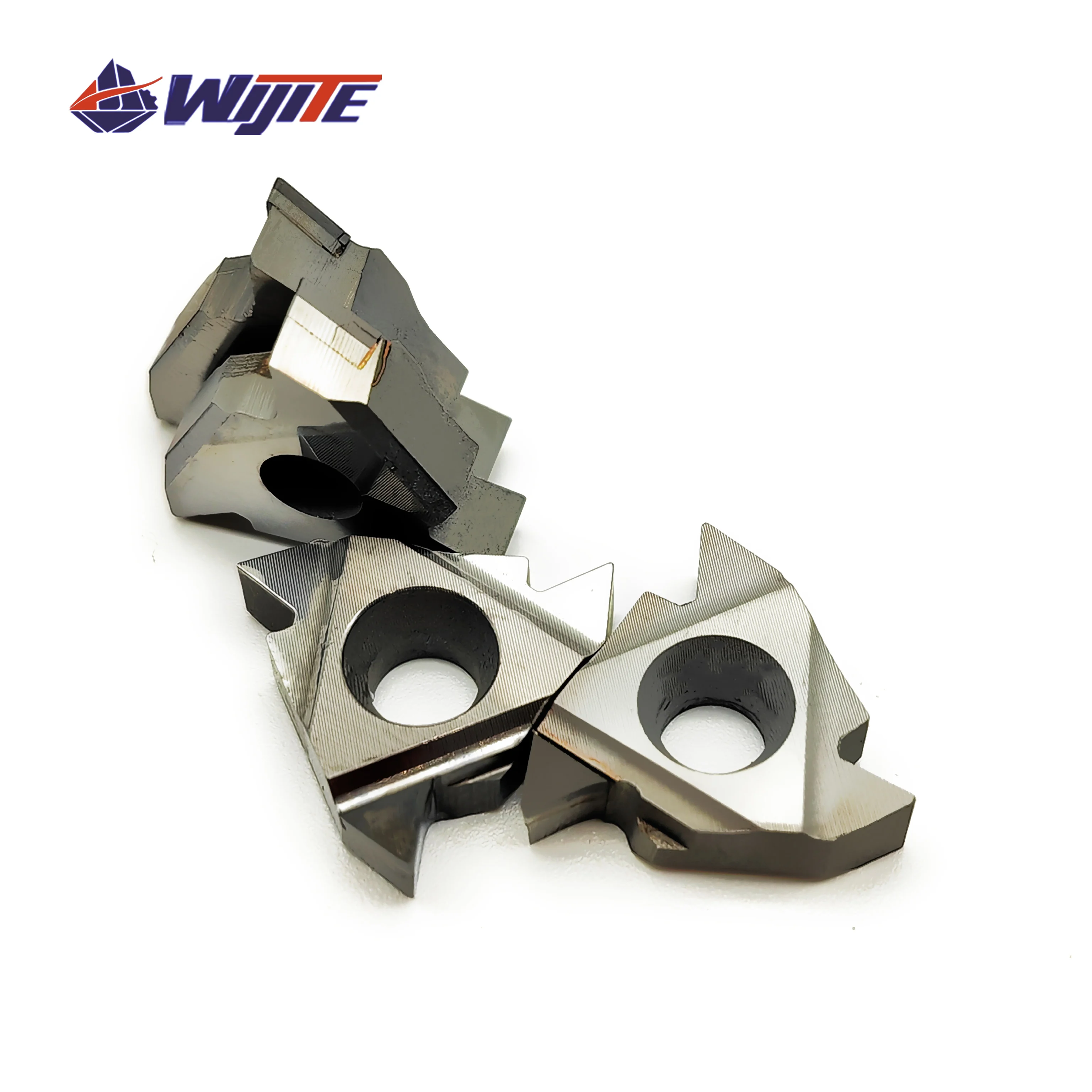 Threading Blade Insert 11ER A55 A60 16ER A55 A60 11IR 16IR AG55 AG60 PCD CBN Threading Diamond Inserts Thread Turning Tool CNC Lathe Tool Blade