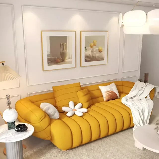 Luxury Lazy Love Seat Sofa Yellow Reading Large Comfort High Quality In Stock Couch Small Sex Unique Muebles Trendy Furniture 3 Luxury Lazy Love Seat Sofa Yellow Reading Large Comfort High Quality In Stock Couch Small Sex Unique Muebles Trendy Furniture 3