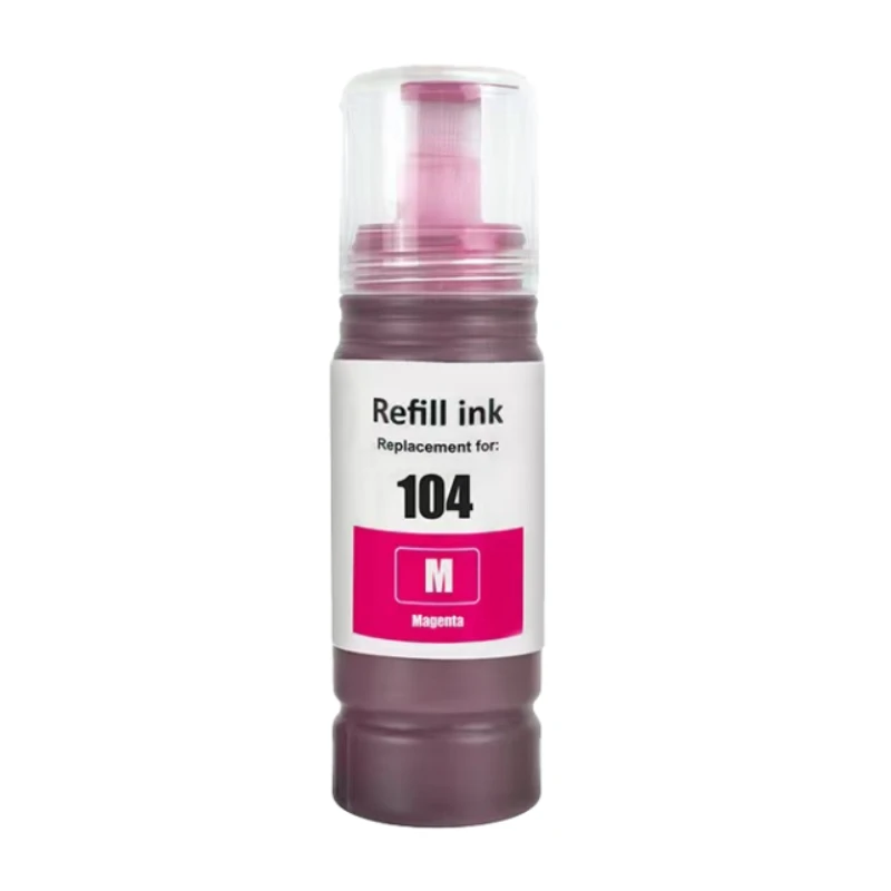 1set 104 Premium Refill Ink for Epson Ecotank ET-1810 ET-2710 ET-2711 ET-2712 ET-2714 ET-2715 ET-2820 ET-2821 ET-2825 ET-2826