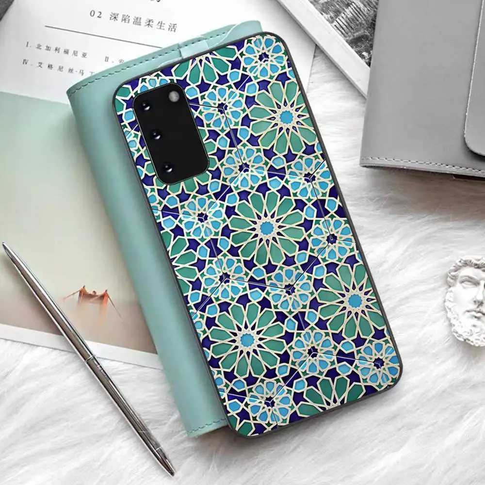 Muted Moroccan Mosaic Tiles Magnetic Phone Case