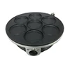 home Crepe Maker Non-stick Pancake Machine Multifunction Electric baking pan machine 7-hole pancake machine Breakfast Machine1pc 3