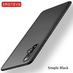 Ultra Thin Hard Matte Cover - Shockproof Phone Case for Honor 20S RU 6.15 (Simple black)