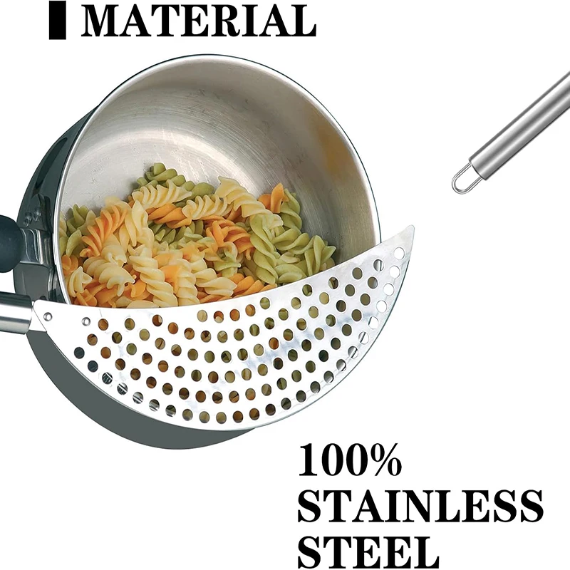 Stainless Steel Pot Strainer 2