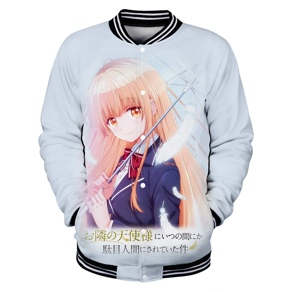The Angel Next Door Vize Me Giacche Da Baseball Marce Donna/Uomo 3D Prints Fashion Streetwear Jacket