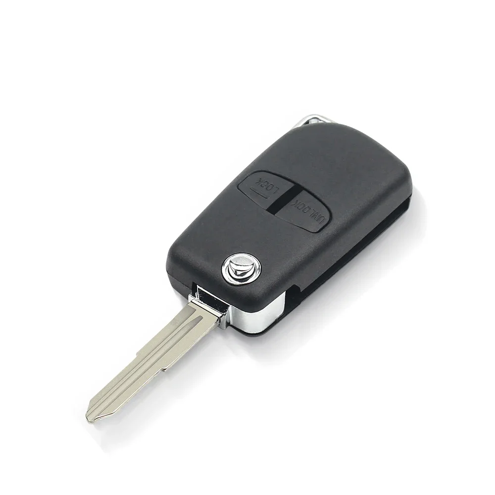 Key Case Car Key Shell Key Shell KEYYOU 2/3 Buttons Modified Flip Folding Remote Car Key Shell Case For MITSUBISHI Triton Pajero Outlander ASX Lancer MIT8 Lama