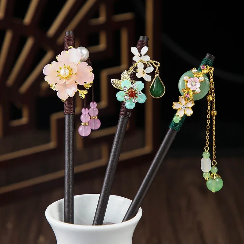 Wooden Hair Stick Hair Clip Accessories 1PC
