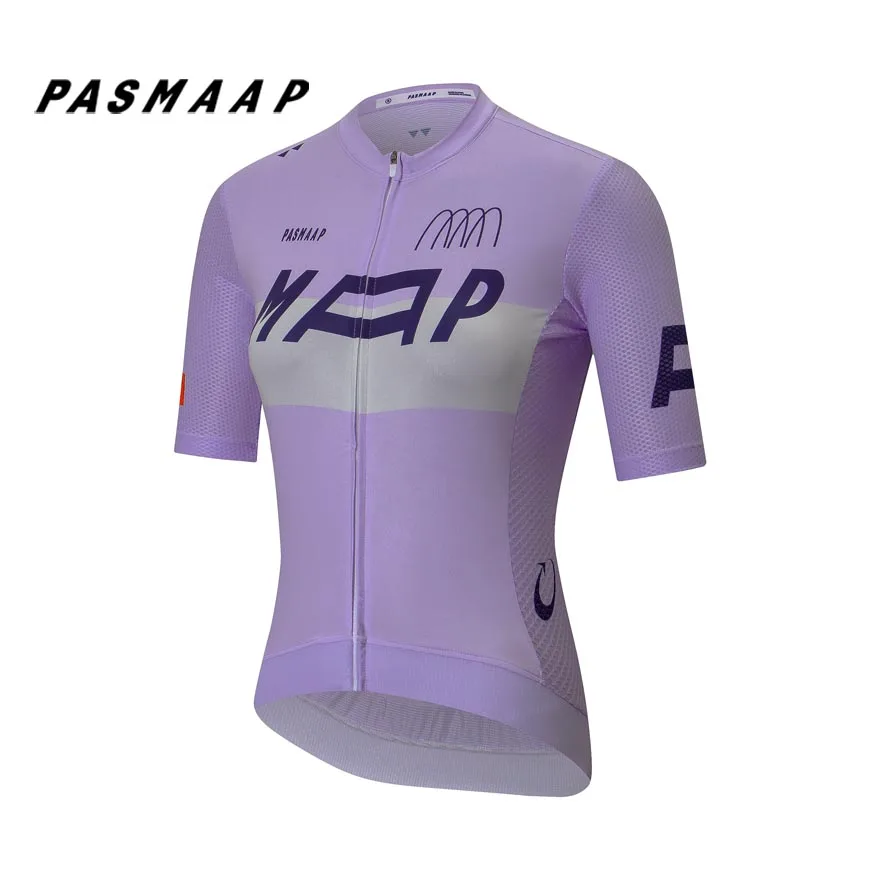 PASMAAP - Maillot de ciclismo de verano para hombre, camiseta de ciclismo de montaña o carretera, ropa de ciclismo de manga corta de equipo profesional de alta calidad