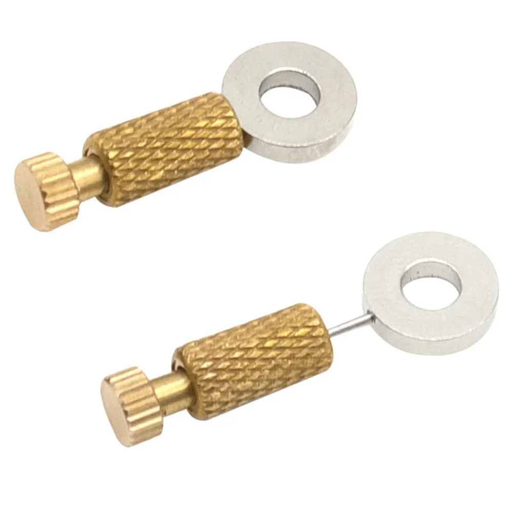 Leather DIY Tool with Basting Needle Double Sided Cutting Knurled Non Slip Base Design Assists in Pre emptive Hole Alignment