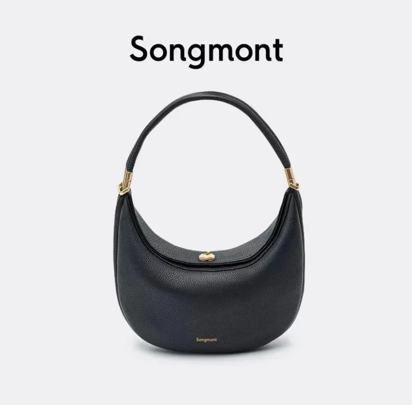 Songmont Crescent Bag 2023 New Single Shoulder Underarm Bag Women's Small and Luxury Handbag