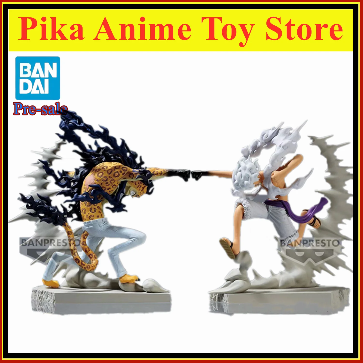 Banpresto Action Figure Rob Lucci One Piece - Senkozekkei 10 cm, Multicolore BP89113P