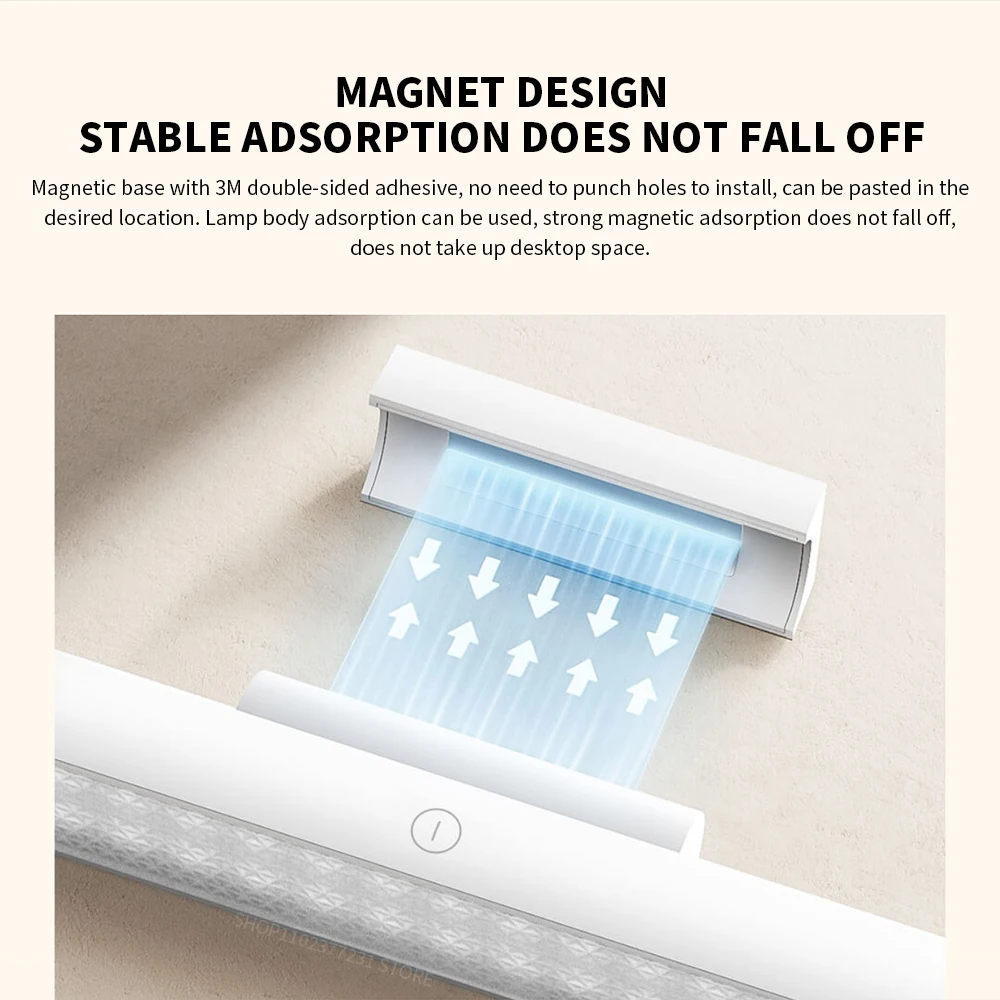 New Xiaomi Mijia Magnetic Reading Lamp 36cm Extended Lamp